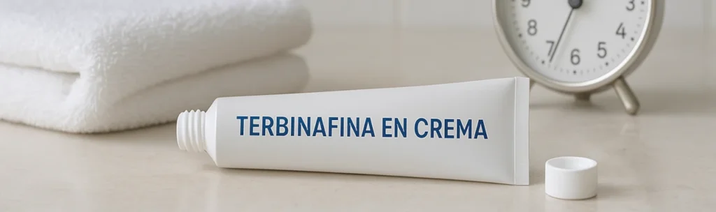 tiempo de tratamiento con terbinafina en crema